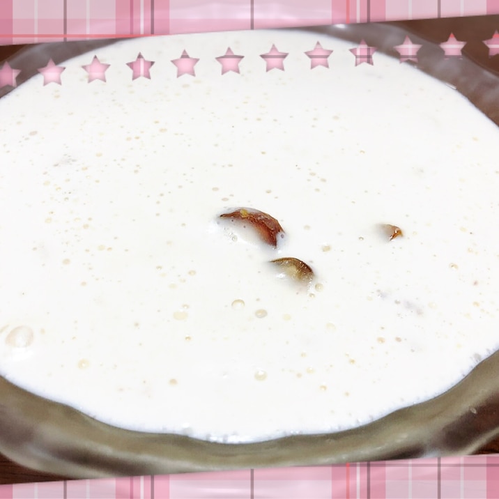 生クリーム無し!デーツを使ったレアチーズケーキ
